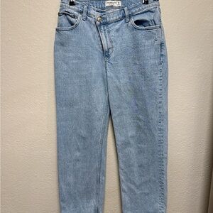Abercrombie & Fitch Ultra High Rise Light Blue Jeans